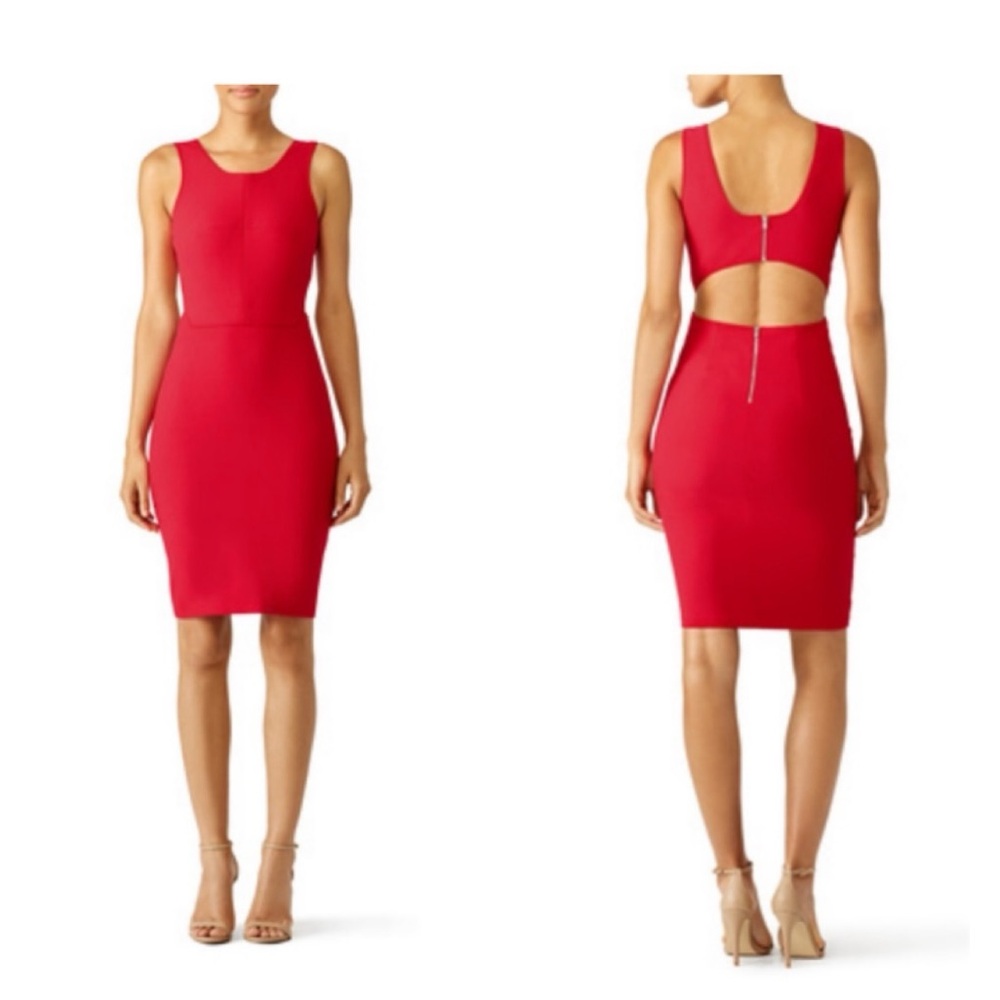 NWT Elizabeth & James dress with open back/cutouts